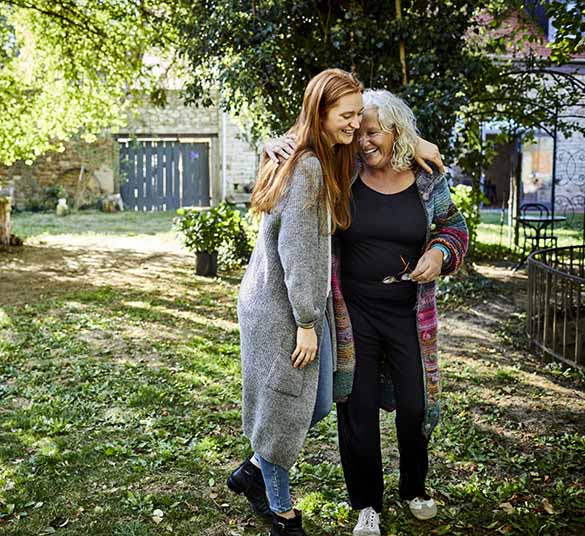 Women in the garden